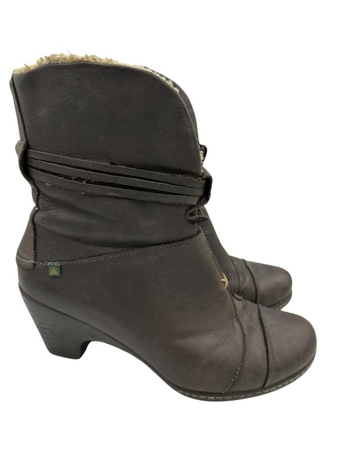 El Naturalista enkellaarzen 40, Kleding | Dames, Schoenen, Zo goed als nieuw, Grijs, Ophalen of Verzenden