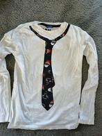 Leuk kerst shirt met stropdas maat 134, Ophalen of Verzenden, Zo goed als nieuw
