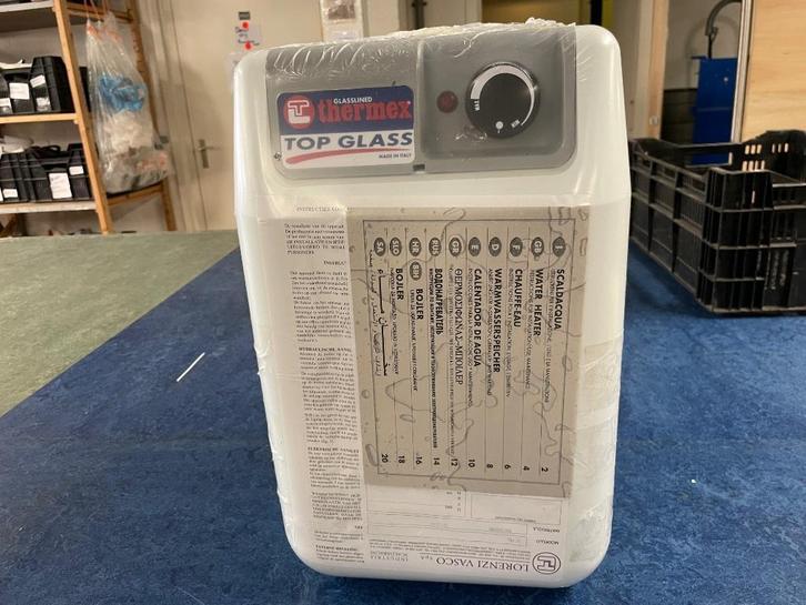 nieuwe elektr. BOILER 10 liter THERMEX TOP GLASS - WD 014, Doe-het-zelf en Verbouw, Geisers en Boilers, Nieuw, Boiler, Minder dan 20 liter