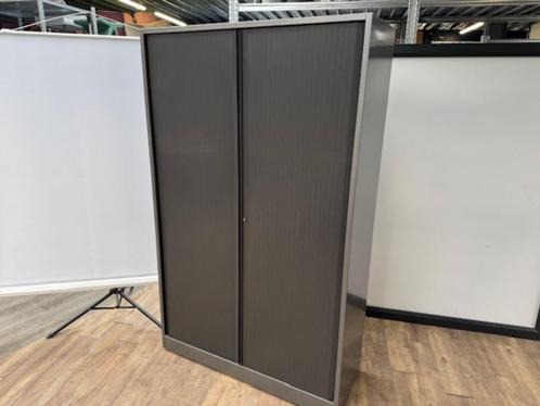 Antracieten roldeurkast Ahrend 194 x 120, Huis en Inrichting, Kasten | Roldeurkasten en Archiefkasten, Gebruikt, 150 tot 200 cm
