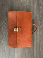 Luxe Leren Laptoptas Echt Leer, Ophalen of Verzenden, Zo goed als nieuw