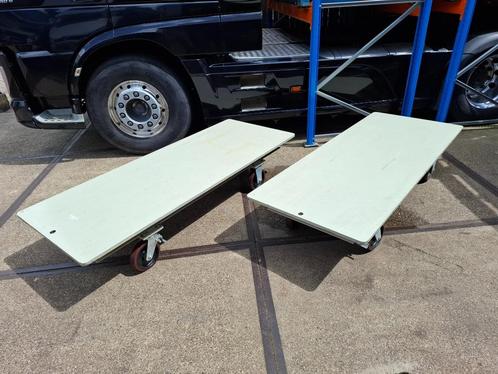 zware transportkarren salontafel tuintafel interntransport, Doe-het-zelf en Verbouw, Transportwagens, Zo goed als nieuw, Transportkar
