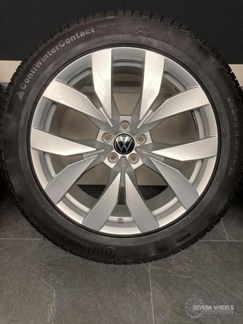 20'' originele Volkswagen Touareq II velgen + winterbanden, Auto-onderdelen, Banden en Velgen, Banden en Velgen, Winterbanden