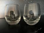 2 Joseph Guy Cognacglazen - Verzwaarde Bodem, Glas of Glazen, Ophalen of Verzenden, Effen, Glas