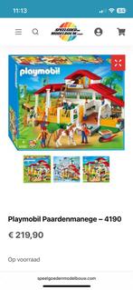 Playmobil Paarden Manege - bijna complete Set, Kinderen en Baby's, Speelgoed | Playmobil, Ophalen of Verzenden, Gebruikt, Complete set