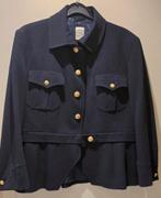 Blazer Pauw mt 40/42, Kleding | Dames, Jasjes, Kostuums en Pakken, Ophalen of Verzenden, Zo goed als nieuw, Maat 38/40 (M), Blauw