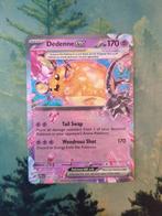 Pokemon Dedenne ex, Hobby en Vrije tijd, Verzamelkaartspellen | Pokémon, Ophalen of Verzenden, Zo goed als nieuw, Losse kaart