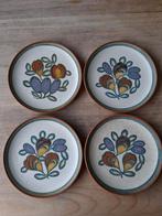 Gouda plateel 4 bordjes, Antiek en Kunst, Ophalen