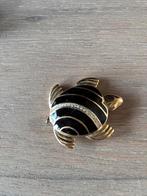 Broche Schilpad, Ophalen of Verzenden, Zo goed als nieuw, Zwart, Overige materialen
