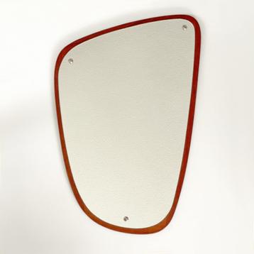 teak vintage Mid Century SPIEGEL Deens design Jansen Spejle beschikbaar voor biedingen