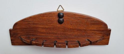 Amsterdamse School lepelrekje van hout, Antiek en Kunst, Antiek | Woonaccessoires, Ophalen of Verzenden