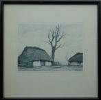 Twee etsen van Dirk Baksteen"", Antiek en Kunst, Ophalen of Verzenden