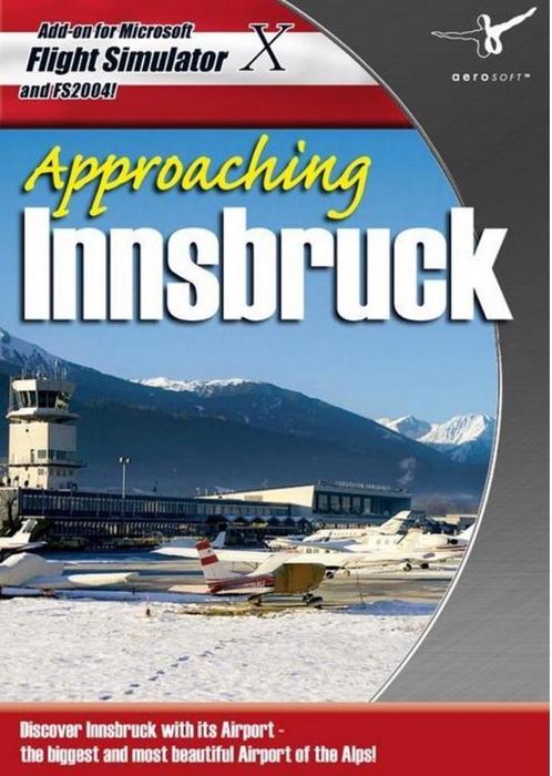 Flight Simulator X Airport Scenery Innsbrück FSX FS200, Spelcomputers en Games, Games | Pc, Zo goed als nieuw, Simulatie, 1 speler