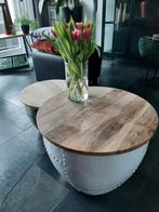 Salontafels 8.30, Huis en Inrichting, Tafels | Salontafels, Ophalen of Verzenden, Nieuw, Rond, 50 tot 100 cm