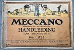 vooroorlogse catalogus / handleiding Meccano constructie, Gebruikt, Ophalen of Verzenden
