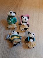 Furryville panda familie zachte poppetjes, Ophalen of Verzenden