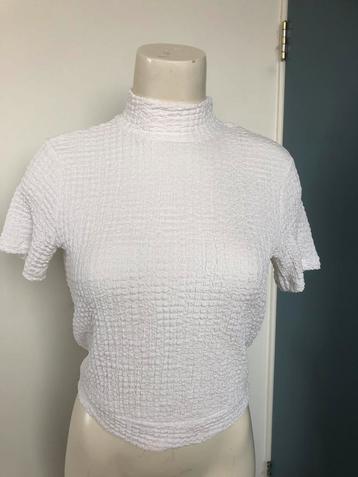Royal chicks witte croptop s knot back TEE off-white beschikbaar voor biedingen