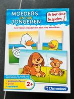 Moeders en hun jongeren - Clementoni - Educatief 2+, Ophalen of Verzenden, Zo goed als nieuw