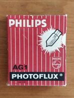 Simplo flitser met Philips AG1 Photoflux lampjes, Audio, Tv en Foto, Fotografie | Flitsers, Ophalen of Verzenden, Zo goed als nieuw