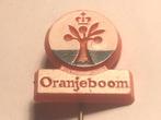 Plastic ORANJEBOOM BIER Speld (Oranje/Wit/Groen)., Verzenden, Zo goed als nieuw, Merk, Speldje of Pin