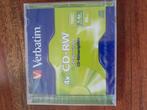 Verbatim 4x cd-rw rewritable, Ophalen of Verzenden, Nieuw