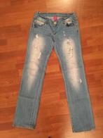 Italiaanse jeans, nieuw, M, met strass, Maat 38/40 (M), Blauw, Nieuw, Ophalen of Verzenden