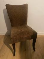 Stoel met luipaardprint., Huis en Inrichting, Stoelen, Ophalen, Gebruikt, Overige kleuren, Eén
