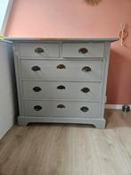 Grenen commode/ladenkast met 5 lades, Ophalen of Verzenden, Gebruikt, 90 tot 105 cm