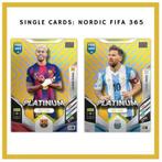 Panini  Adrenalyn FIFA 365 singelcards+  Nordic kaarten 2026, Verzenden, Zo goed als nieuw, Meerdere plaatjes