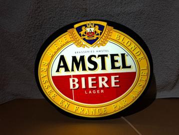 amstel biere lichtreclame beschikbaar voor biedingen