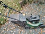 John Deere Benzine Grasmaaier met Opvang, Tuin en Terras, John Deere, Cirkelmaaier, Gebruikt, Ophalen of Verzenden