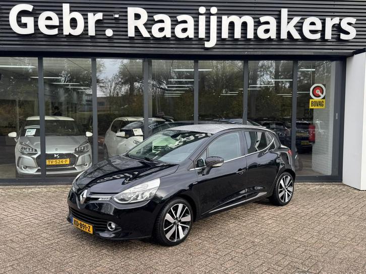 Renault Clio 0.9 TCe Iconic*Navigatie*Leder*ECC* EXPORT/EX B, Auto's, Renault, Bedrijf, Te koop, Clio, ABS, Achteruitrijcamera