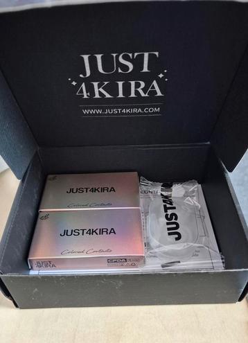 2 doosjes Just4kira gekleurde lenzen.
Citha Hazel.

 beschikbaar voor biedingen