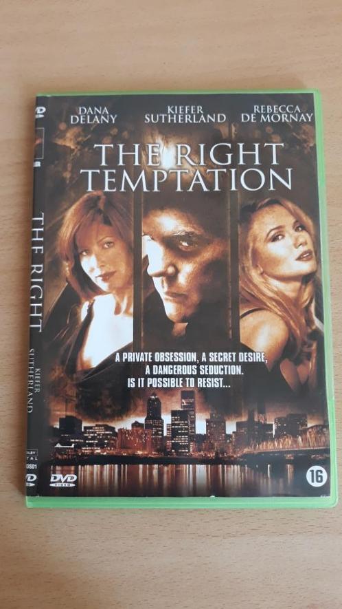 The Right Temptation (2000) Kiefer Sutherland-Verzenden 2,25, Cd's en Dvd's, Dvd's | Thrillers en Misdaad, Zo goed als nieuw, Vanaf 16 jaar