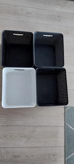 Diverse opbergbakken en manden - 14 stuks, Ophalen, Zo goed als nieuw, Minder dan 40 cm, Minder dan 35 cm