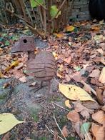 Metalen Parelhoender Tuinbeeld - Botswana, Tuin en Terras, Ophalen of Verzenden, Gebruikt, Metaal, Dierenbeeld