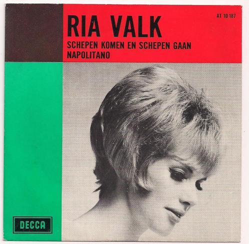 Ria Valk- Schepen komen en Schepen gaan, Cd's en Dvd's, Vinyl | Nederlandstalig, Zo goed als nieuw, Levenslied of Smartlap, Overige formaten