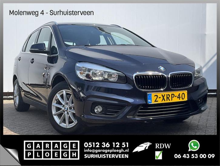 BMW 2 Serie 218i Automaat Trekhaak Nav/Cruise Clima Hoogzitt, Auto's, BMW, Bedrijf, Te koop, 2-Serie Active Tourer, ABS, Airbags