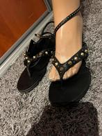 BALMAIN slippers met studs maat 38,5 origineel ZGAN, Slippers, G, Zwart, B