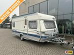 Fendt Saphir 470 TFB MOVER+AIRCO+VOORTENT, Caravans en Kamperen, Vast bed, Schokbreker, Rondzit, Bedrijf