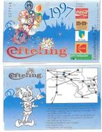 Oude Entreekaart Efteling uit 1997, Verzenden, Gebruikt, Overige typen