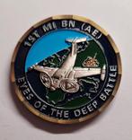 Coin 1 st  MI BN  USA, Ophalen of Verzenden, Luchtmacht, Amerika, Embleem of Badge