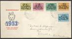 Nederland FDC E11 Met Adres Kinderpostzegels 1952, Ophalen of Verzenden, Beschreven, Nederland