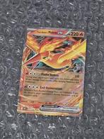 Team Rocket's Moltres ex 031/182 Destined Rivals Scarlet & V, Ophalen of Verzenden, Zo goed als nieuw, Losse kaart, Foil