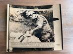 Originele soundphoto, US  82nd airborne, medic, D-day, Ophalen of Verzenden, Amerika