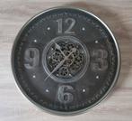 Wandklok met werkende tandwielen - 80 cm, Huis en Inrichting, Ophalen, Wandklok