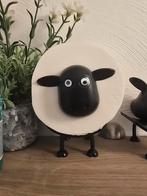 Toiletrolhouder Schaap - Zwart, Ophalen, Kunststof, Rond, Minder dan 40 cm