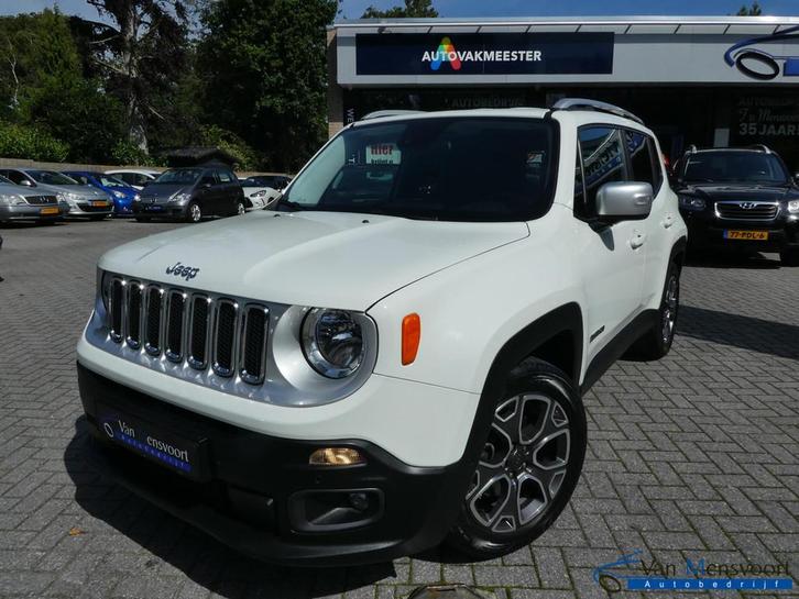 Jeep Renegade 1.4 MultiAir 140PK Limited 1eEig|DAB|Keyless|R, Auto's, Jeep, Bedrijf, Te koop, Renegade, ABS, Airbags, Airconditioning