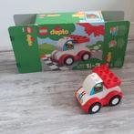 10860 mijn eerste racewagen, Kinderen en Baby's, Speelgoed | Duplo en Lego, Ophalen of Verzenden, Zo goed als nieuw, Complete set