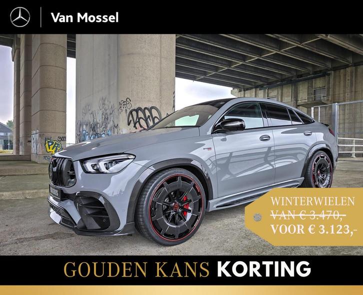 Mercedes-Benz GLE-klasse Coupé AMG 63 S 4MATIC+ / BRABUS RO, Auto's, Mercedes-Benz, Bedrijf, Te koop, GLE Coupé, 360° camera, 4x4